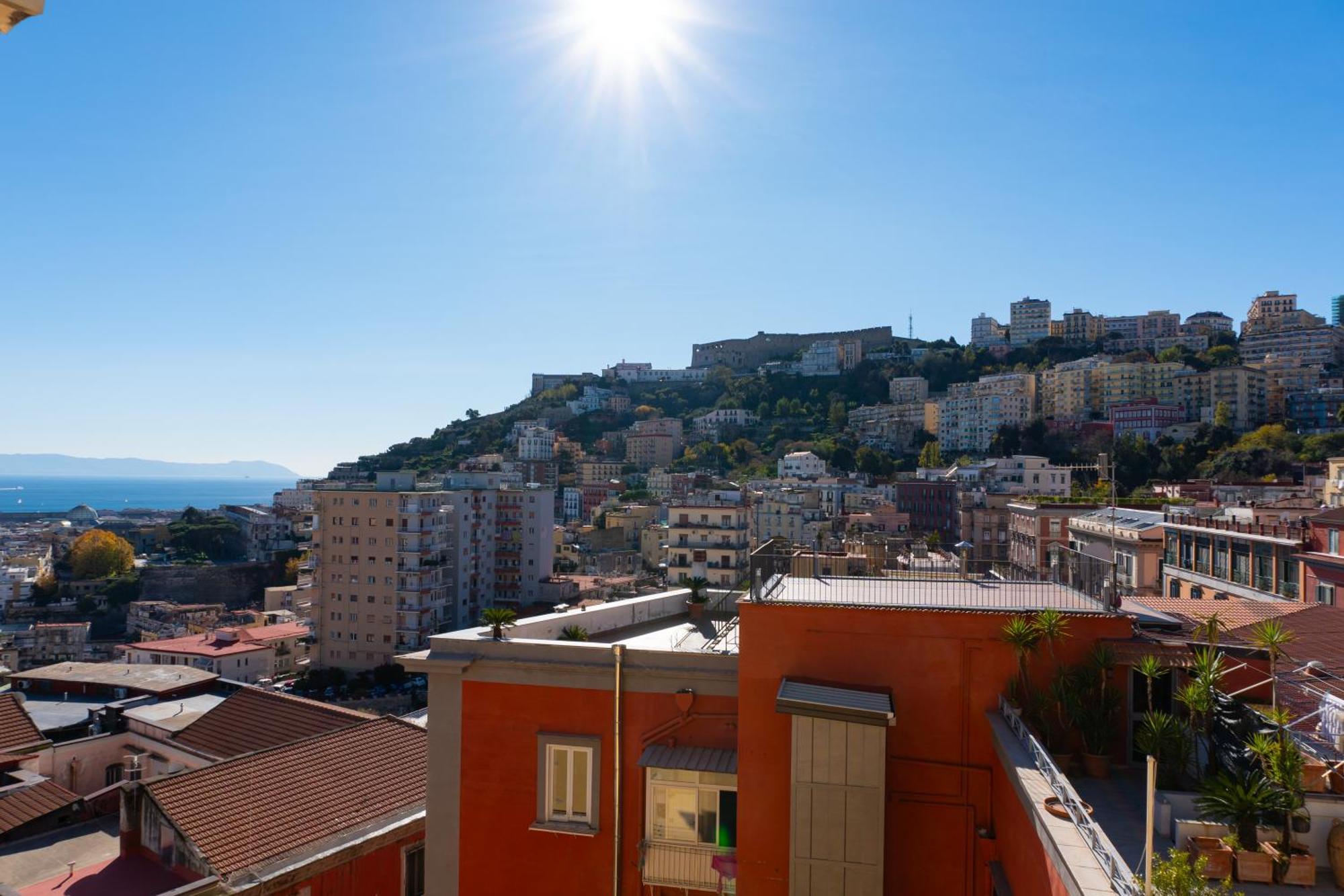 Na Bella Vista Rooftop-B&B Napoli Exterior foto